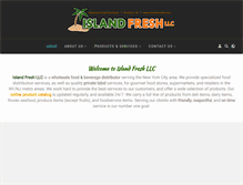 Tablet Screenshot of islandfreshny.com